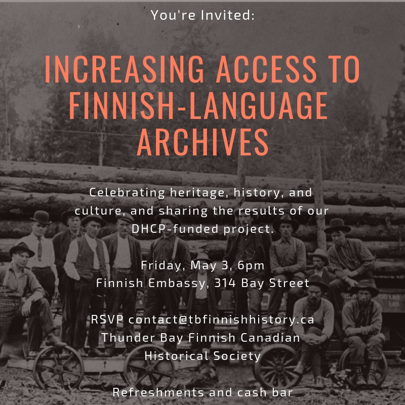 Increasing Access to Finnish-Language Archives