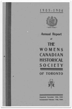 1905-1906 Annual Report of the WCHST Cover