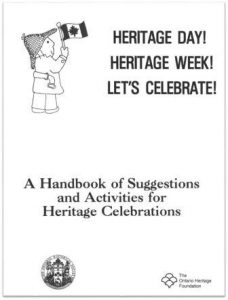 1989 Heritage Celebrations Cover