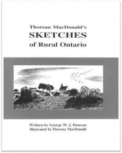 2004 Thoreau MacDonald's Sketches of Rural Ontario Cover