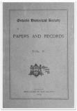 Ontario History 1904 v5 Cover Small