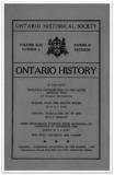 Ontario History 1950 v42 n4 October Cover Small