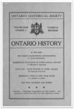 Ontario History 1951 v43 n3 July Cover Small