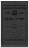 Ontario History 1951 v43 n4 October Cover Small