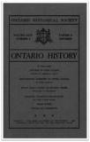Ontario History 1952 v44 n4 October Cover Small