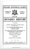 Ontario History 1960 v52 n2 June Cover Small