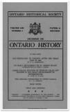 Ontario History 1961 v53 n4 December Cover Small
