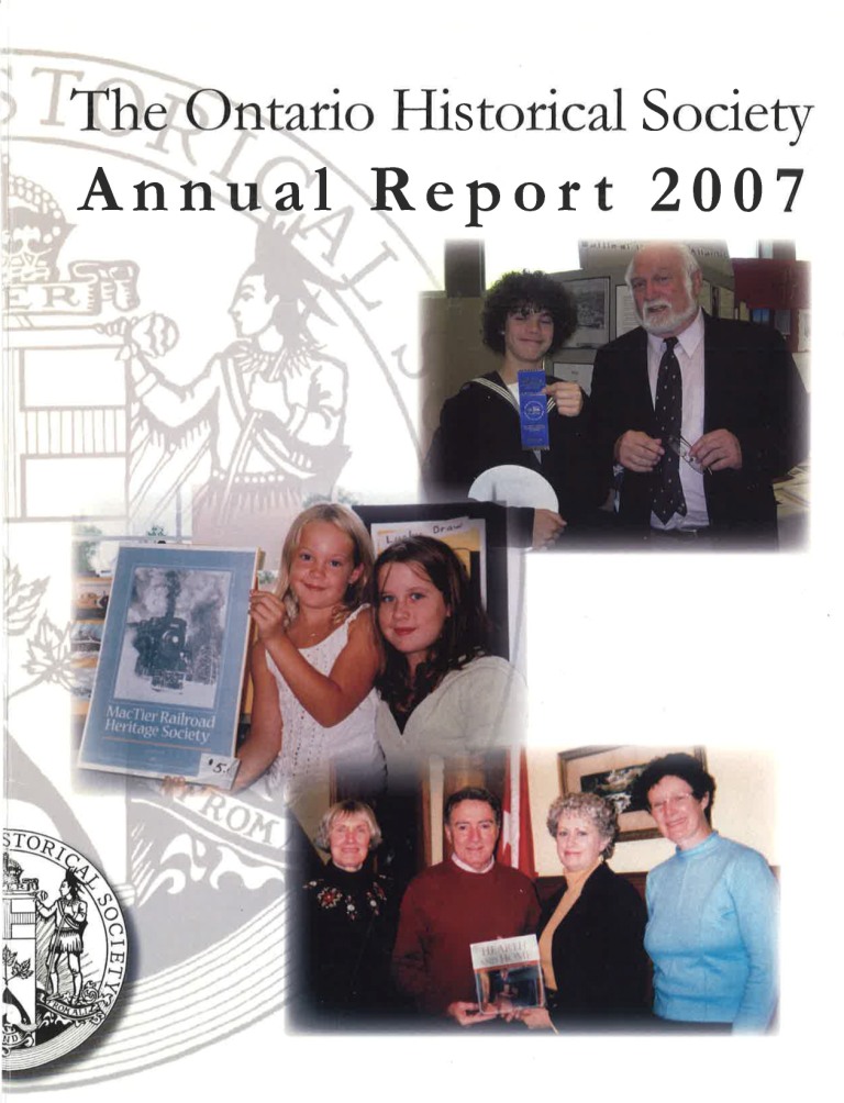 2007 OHS Annual Report Cover