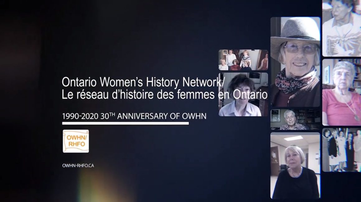 Ontario Women's History Network 30th Anniversary Video