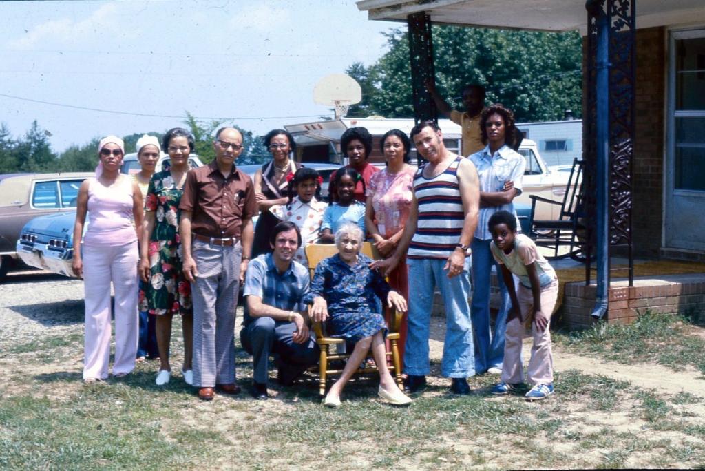 Chief Buffalo Child Long Lance's Family, 29 May 1977
