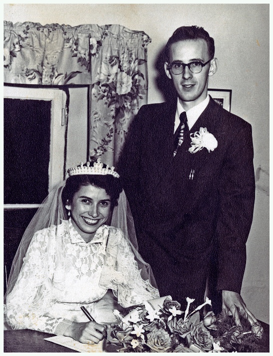 Pauline and Hugh Dempsey 1953