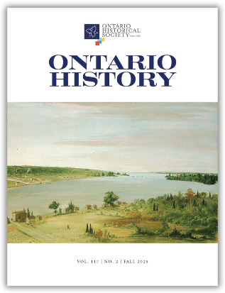 Ontario History 2025 Fall Cover