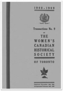 1908-1909-Transaction-No-9-of-the-WCHST-Cover