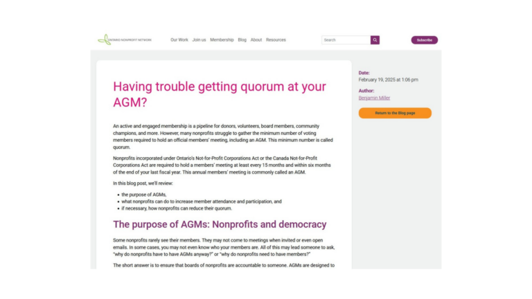 Capacity Building 1-1 Having Trouble Getting Quorum Image